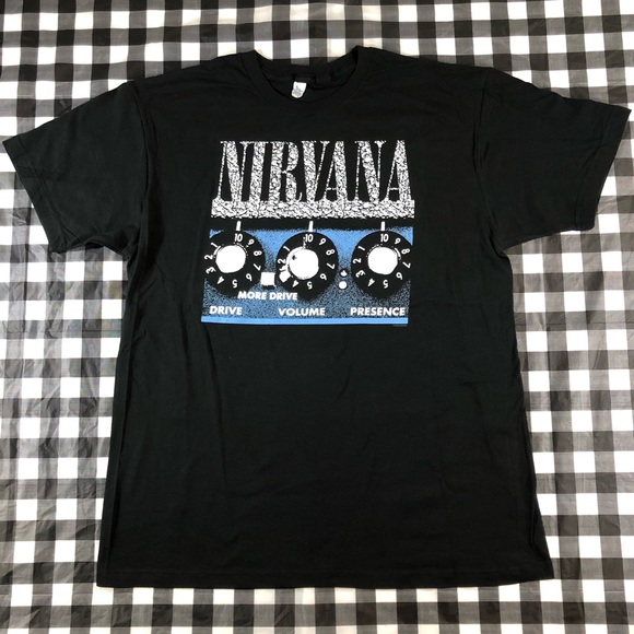 Tultex Other - Nirvana Kurt Cobain 2006 Equalizer More Drive Tee